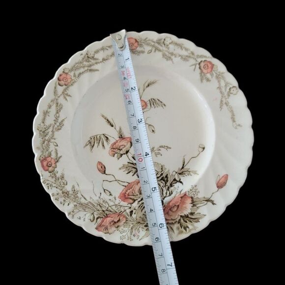 Vintage Royal Staffordshire Harvest Clairce Cliff Dinnerware Saucer - Picture 6 of 6